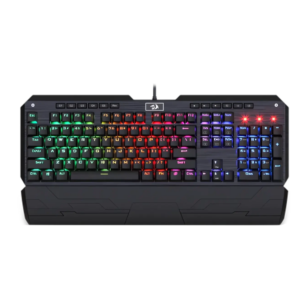 Redragon K555 Mechanical Gaming Keyboard with Blue Switches, Macro Recording, - Gameonjo