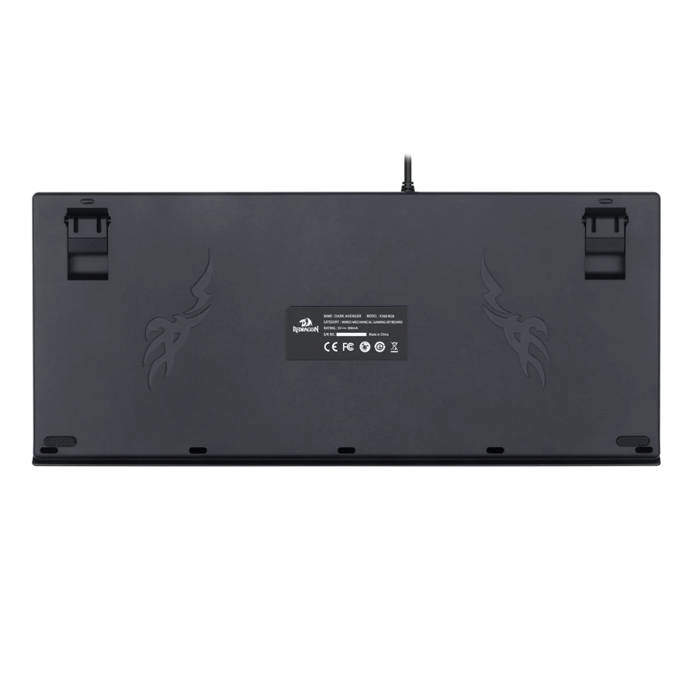 Redragon K568 Rgb Dark Avenger Mechanical Gaming Keyboard 87 Keys - Gameonjo