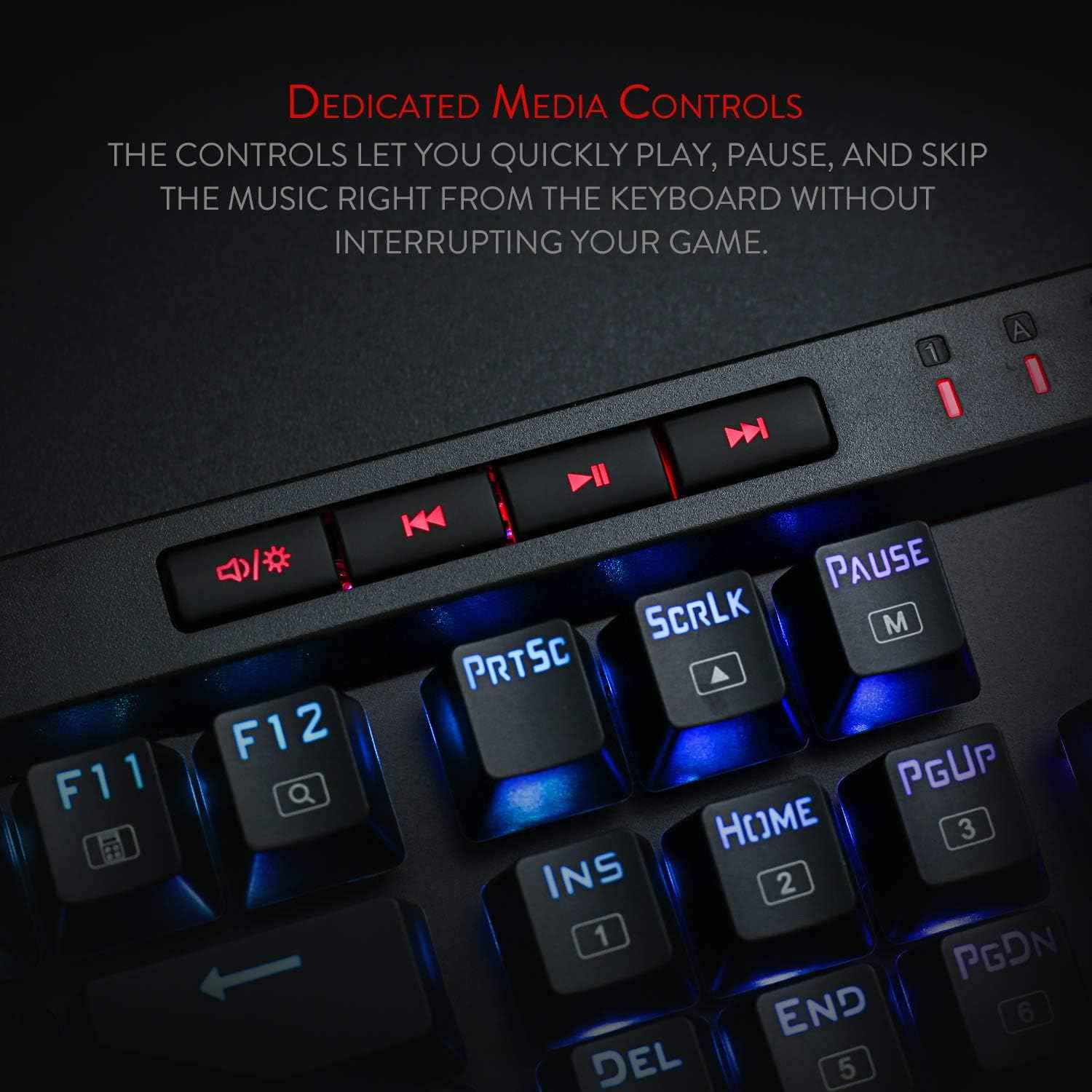 Redragon K580 Vata Rgb Led Backlit Mechanical Gaming Keyboard