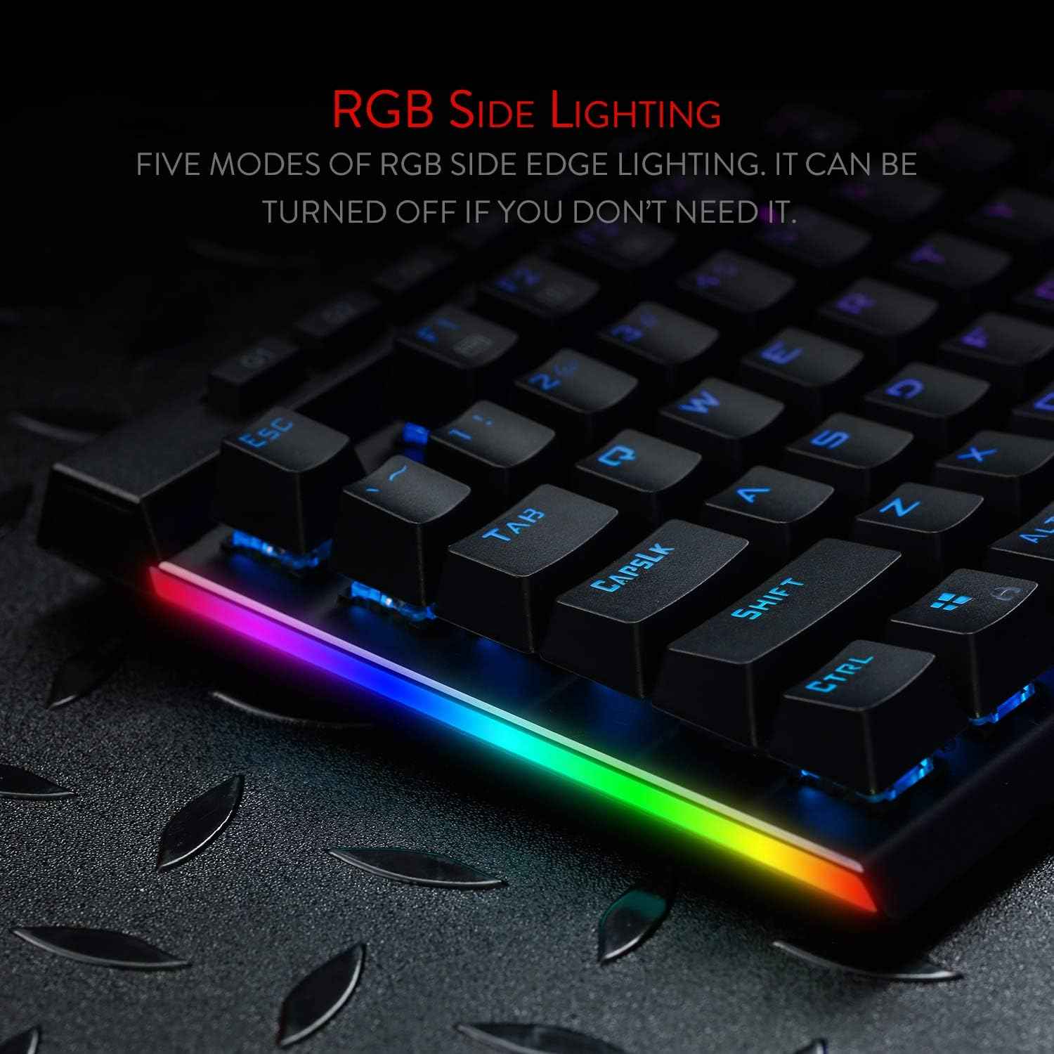 Redragon K580 Vata Rgb Led Backlit Mechanical Gaming Keyboard