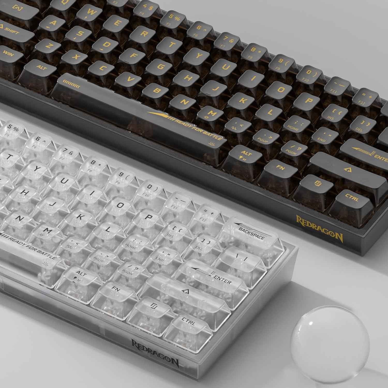 Redragon K617 Ct 60% Wired Rgb Gaming Keyboard, 61 Keys Compact