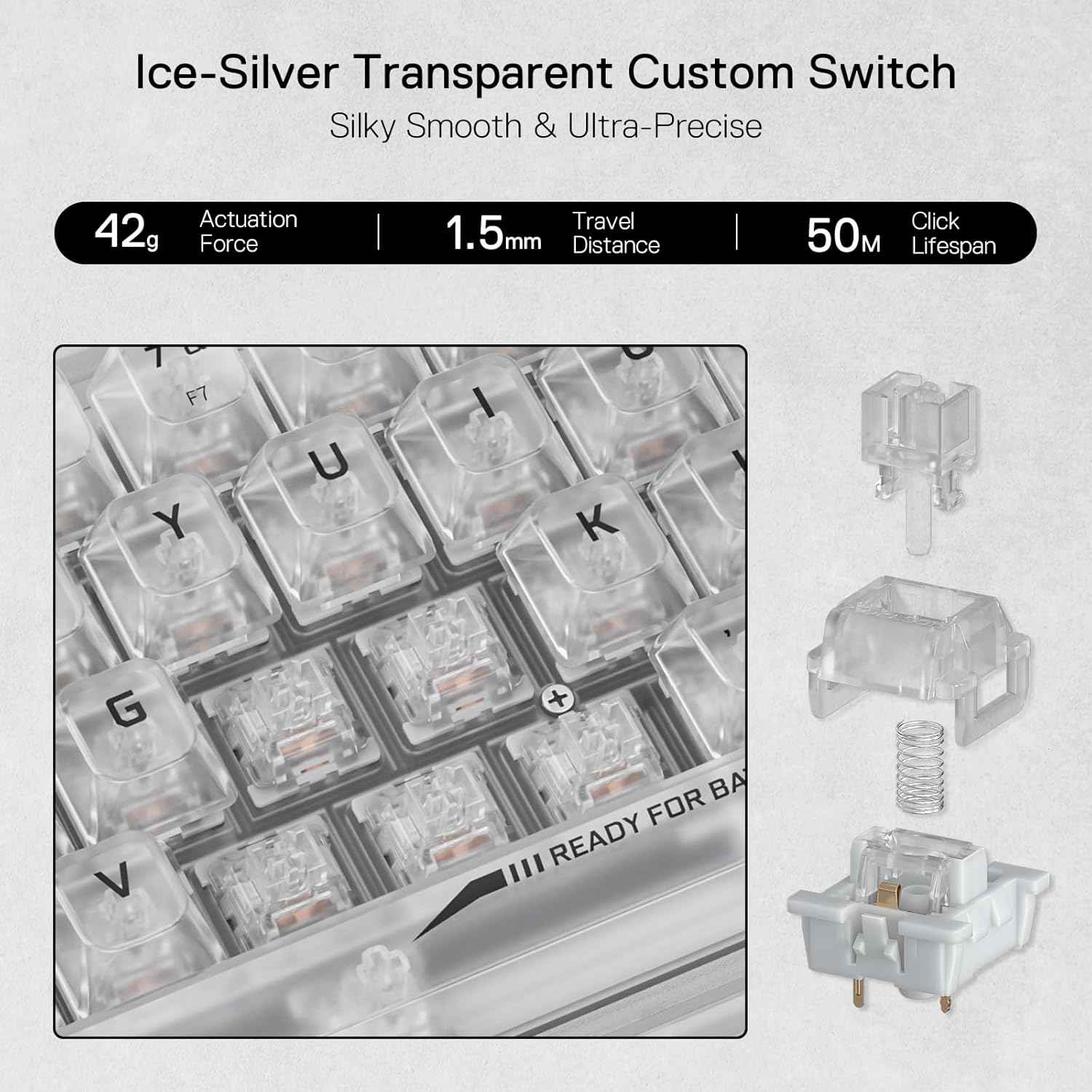 Redragon K617 Ct 60% Wired Rgb Gaming Keyboard, 61 Keys Compact