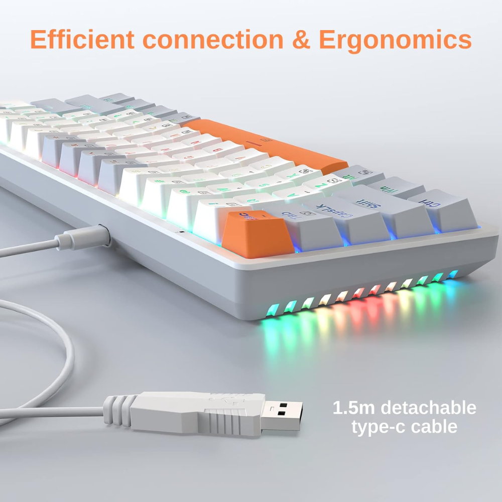 Redragon K642wgo Akali 60% Rgb Mechanical Keyboard - Gameonjo