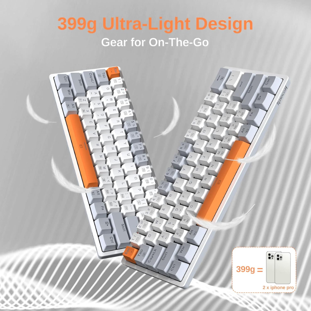 Redragon K642wgo Akali 60% Rgb Mechanical Keyboard - Gameonjo