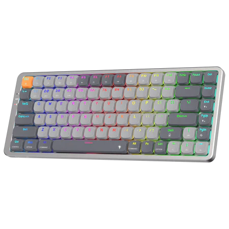 Redragon K652 75% Wireless Rgb Mechanical Keyboard, Bluetooth/2.4ghz/wired Tri-mode 84 Keys Ultra-thin Default Title