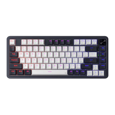 Redragon K673 Pro 75% Wireless Gasket Rgb Gaming Keyboard Default Title