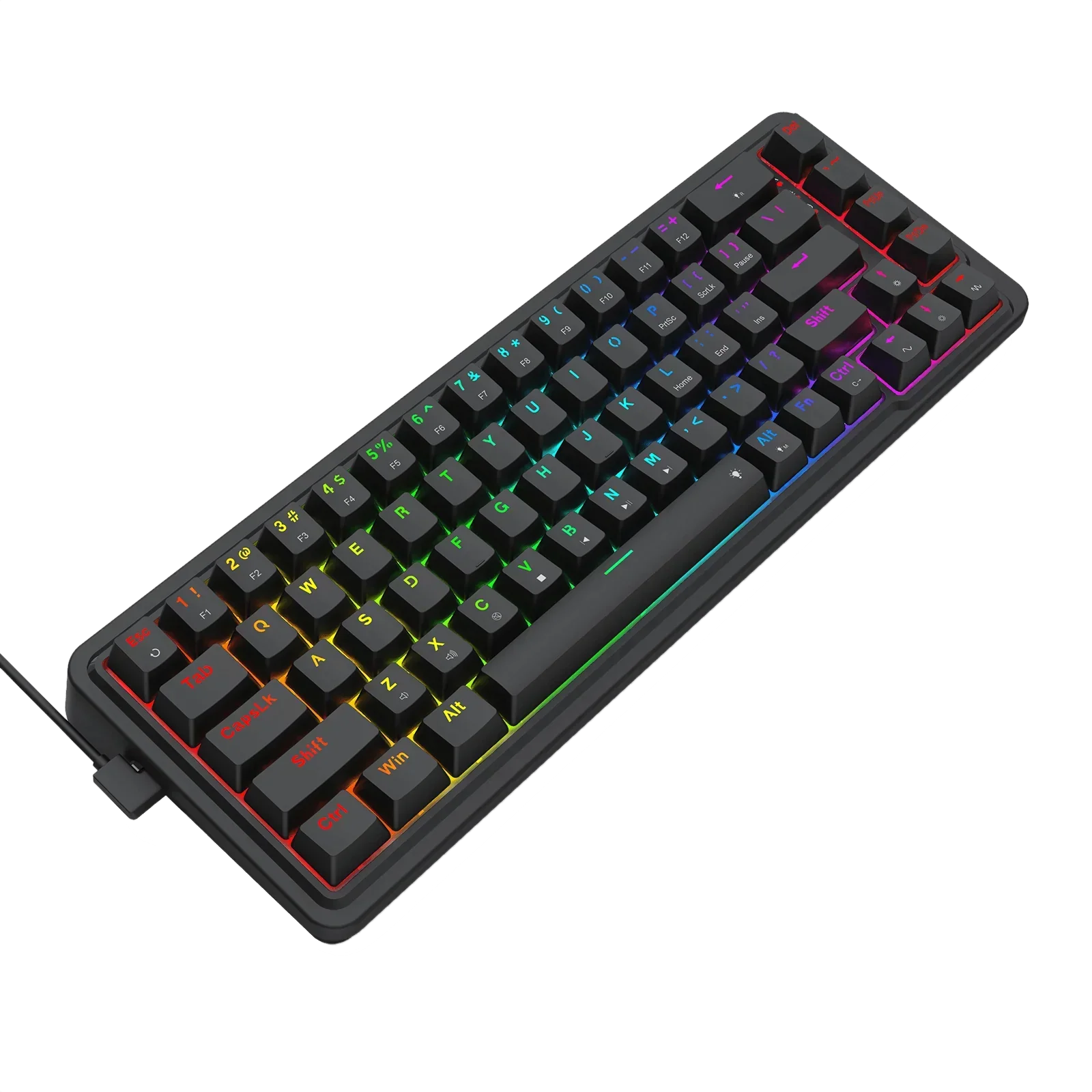 Redragon K709 65% Wired Gasket Rgb Gaming Keyboard - Gameonjo