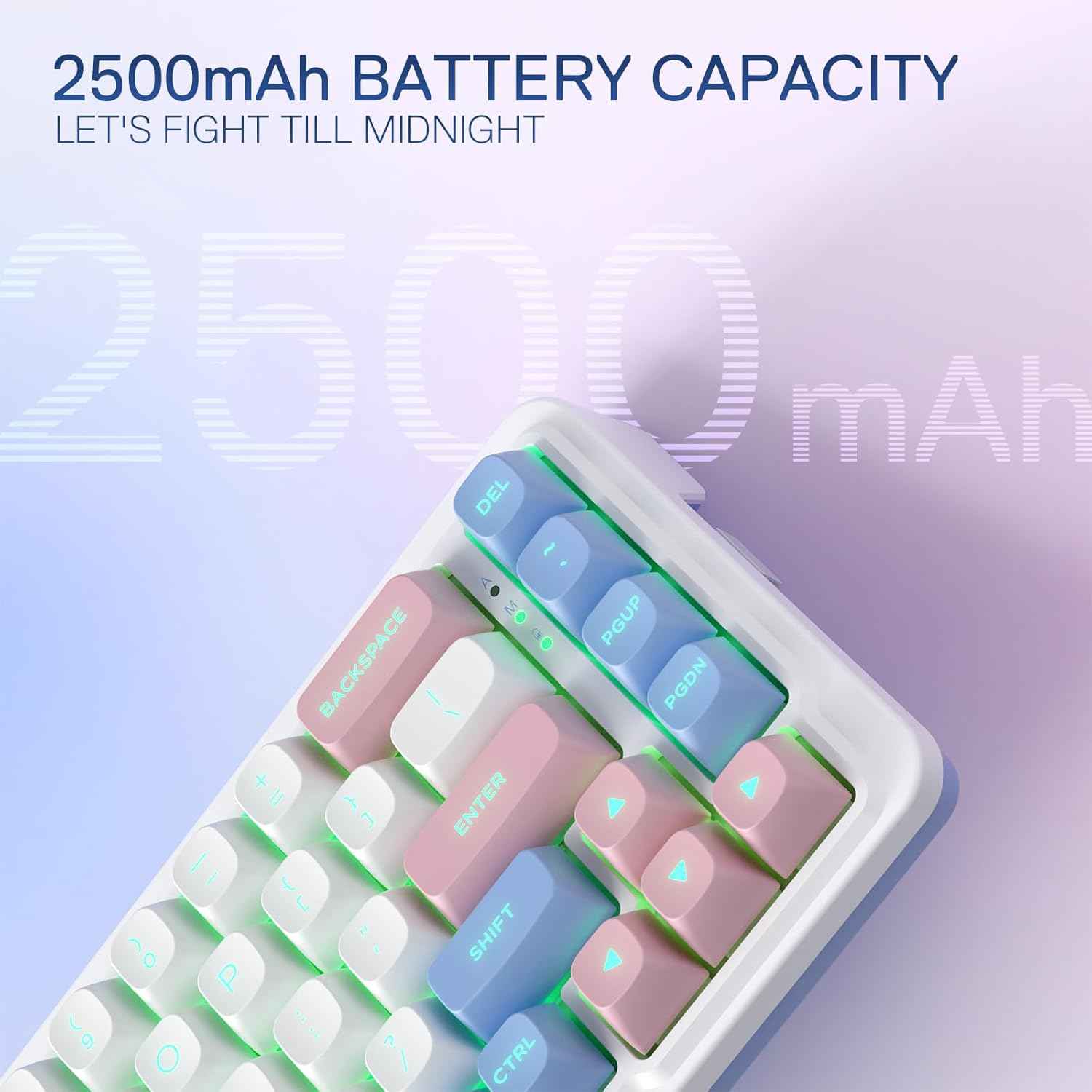 Redragon K709 Pro 65% Wireless Gasket Rgb Gaming Keyboard, 68 Keys Hot-swap