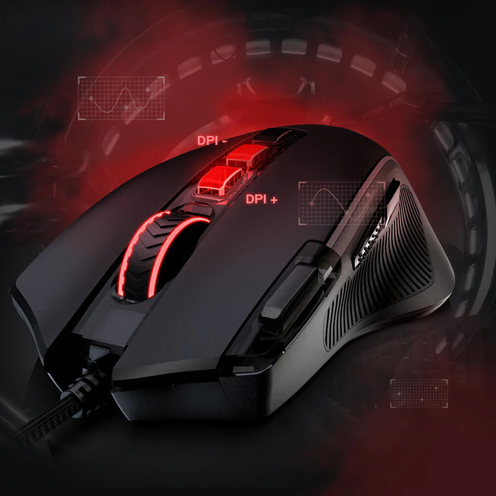 Redragon M612 Predator Rgb Optical Gaming Mouse - Gameonjo