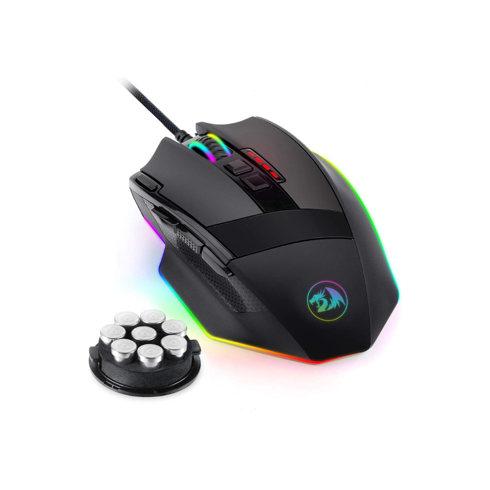 Redragon m801 gaming mouse - led rgb precision and performance - mouse
