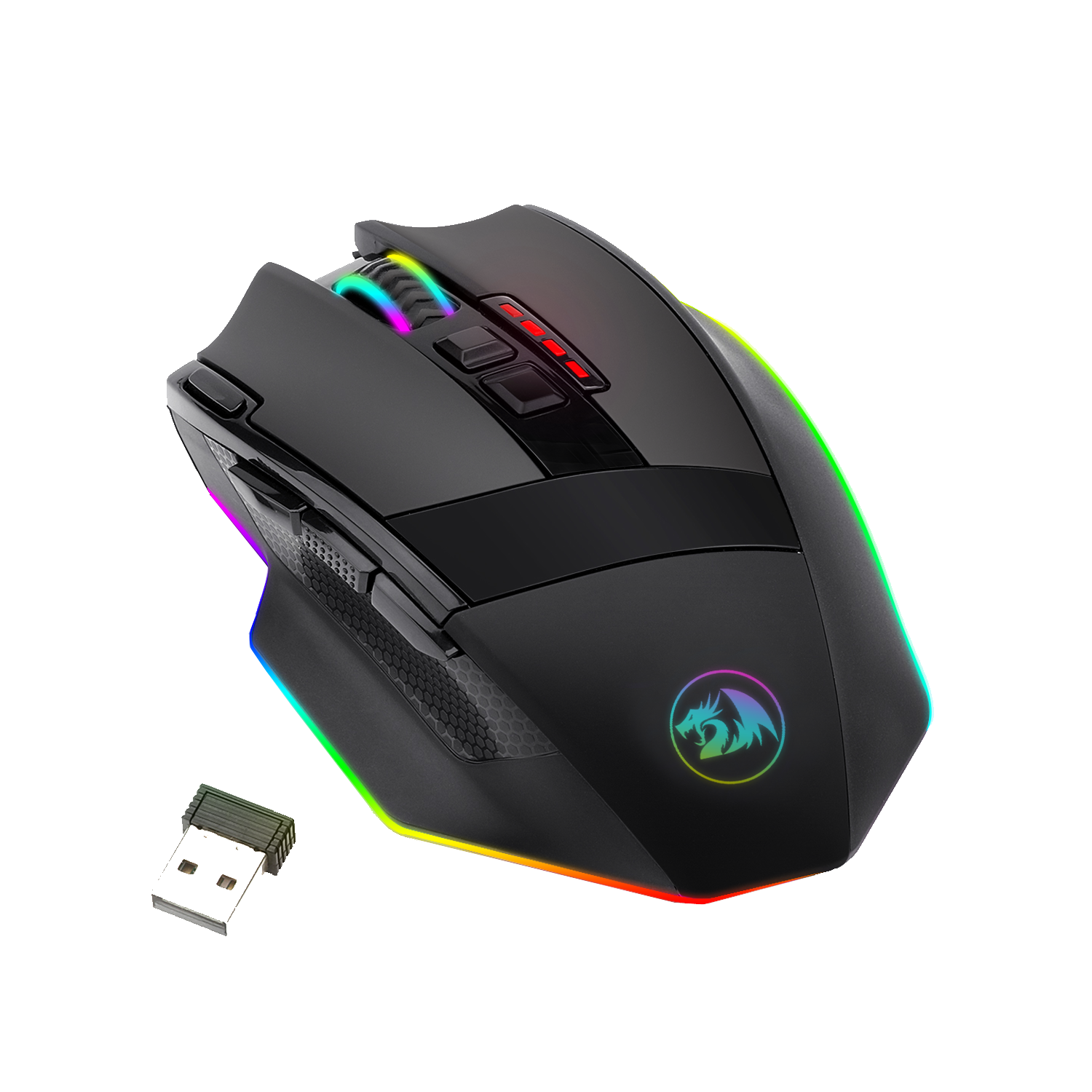 Redragon M801p Sniper Pro Rgb Wired & Wireless Mouse - Gameonjo