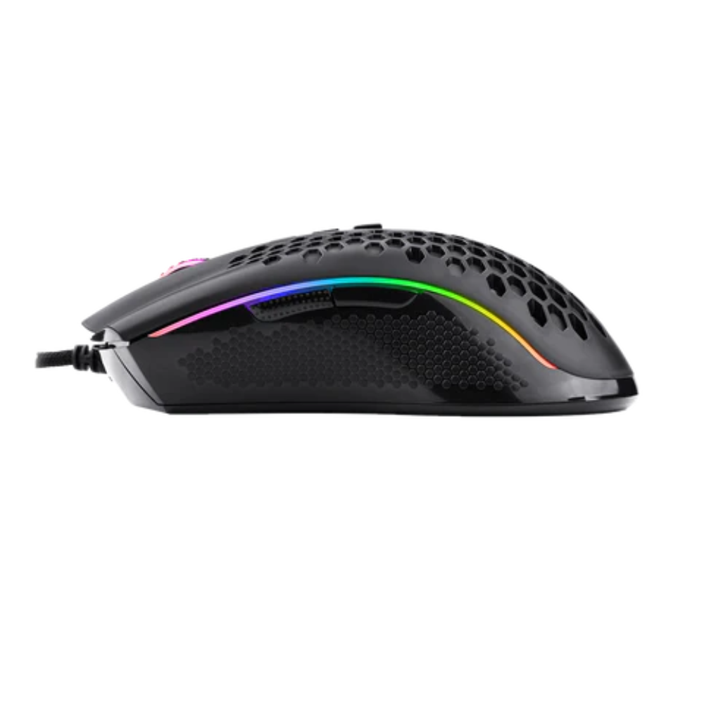 Redragon m808 storm gaming mouse - 85g ultralight rgb honeycomb shell - mouse