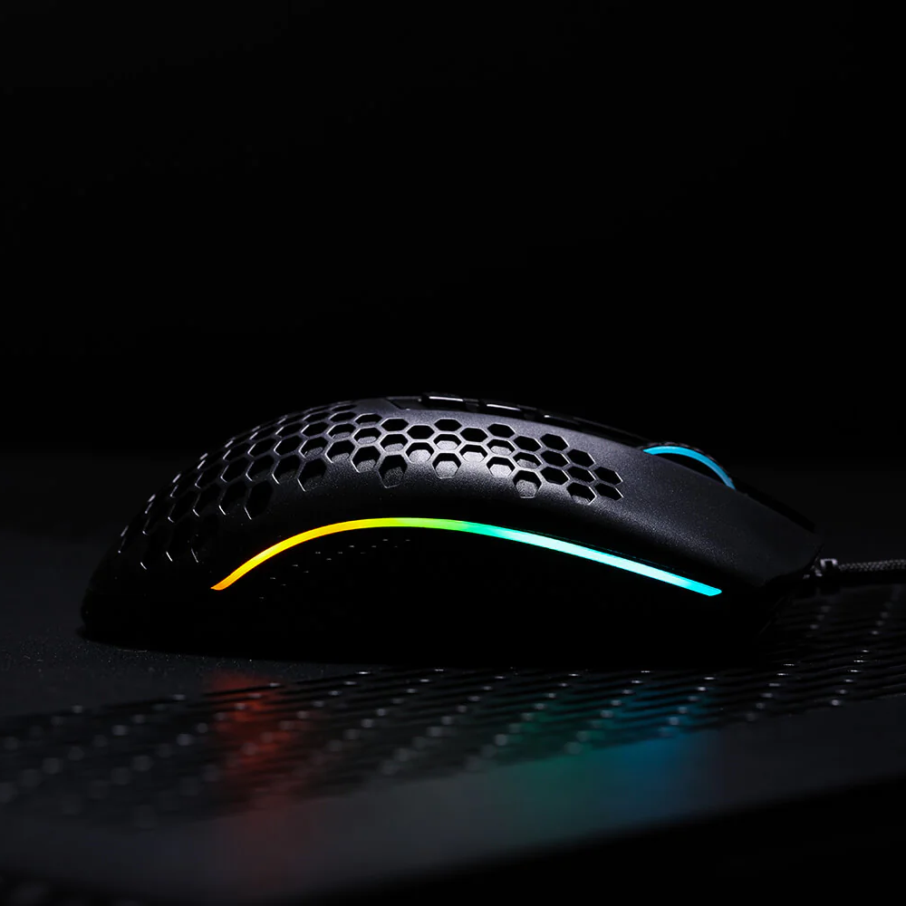 Redragon M808 Storm Lightweight Rgb Gaming Mouse, 85g Ultralight Honeycomb Shell - Gameonjo