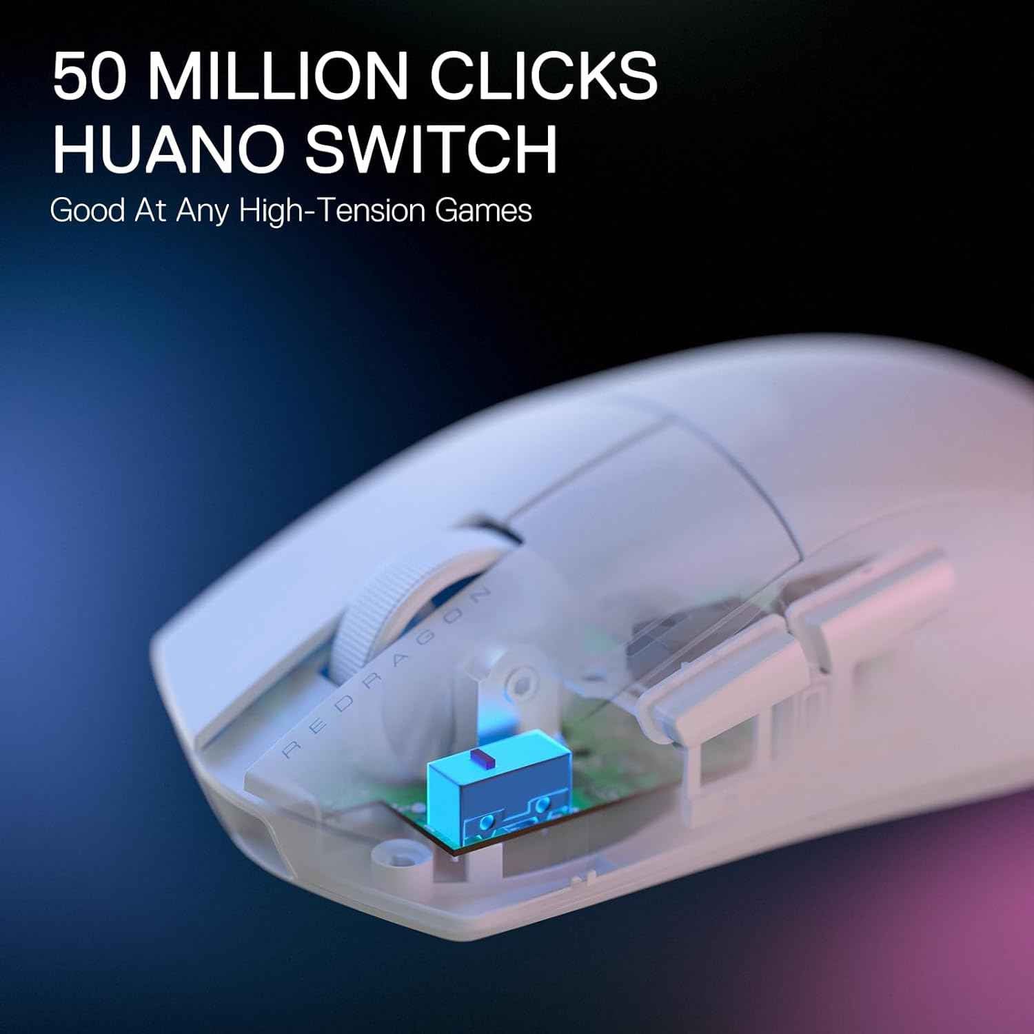 Redragon M916 Pro 3-mode Wireless Gaming Mouse 4k (26000 Dpi)