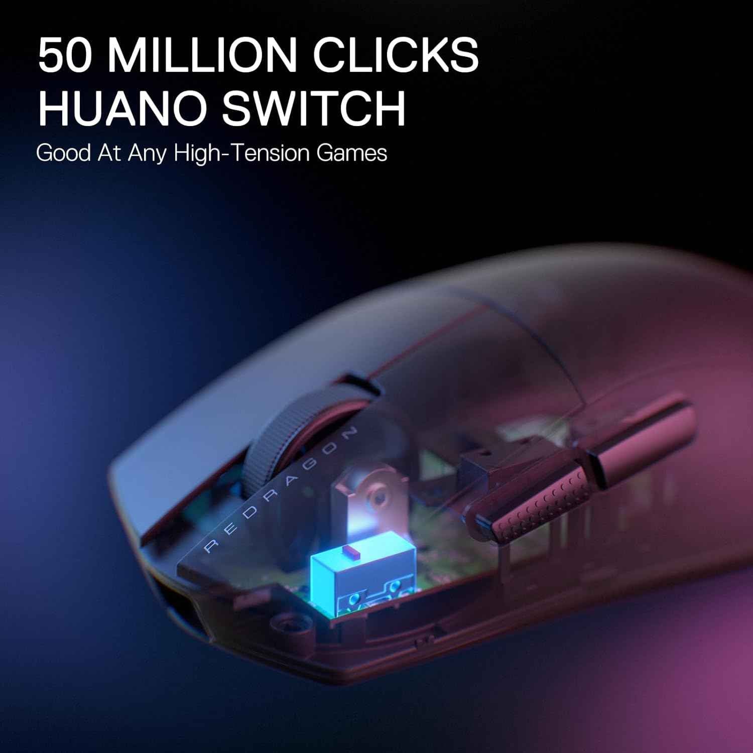 Redragon M916 Pro 3-mode Wireless Gaming Mouse 4k (26000 Dpi)