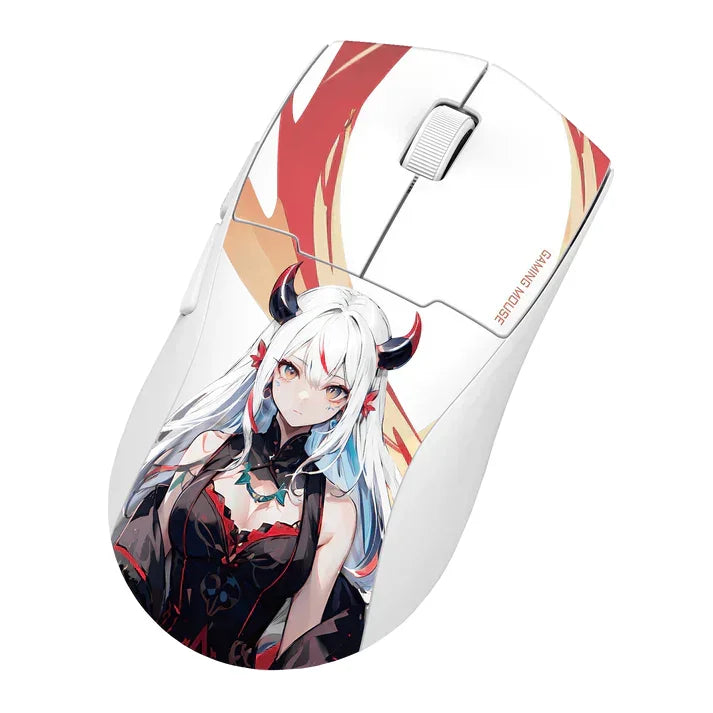 Redragon m918ak 3-mode wireless gaming mouse 55g lightweight 26k dpi mouse w/ergonomic natural grip build full