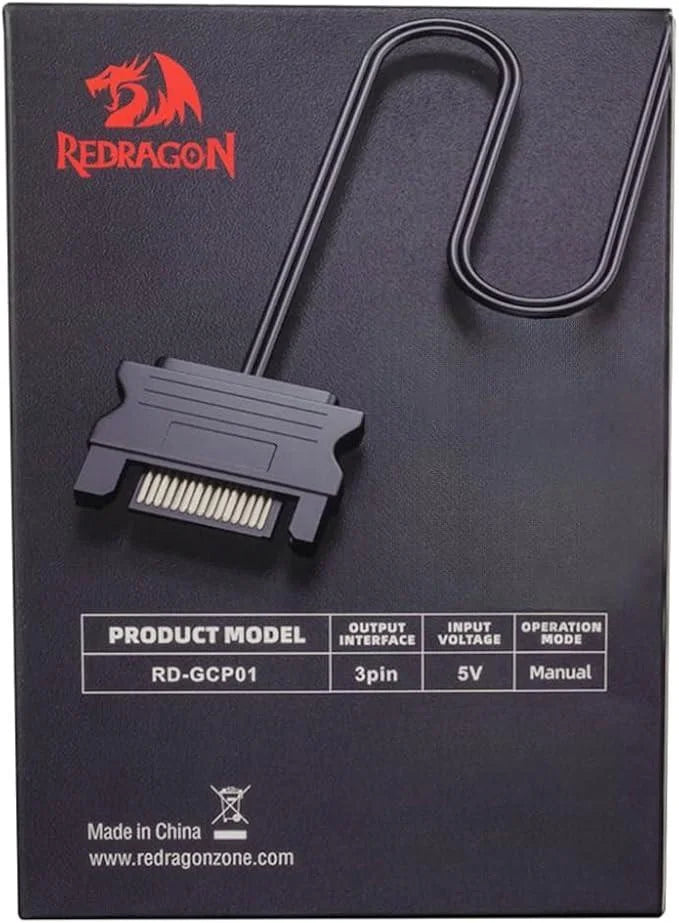 Redragon mini controladora rd-gcp01 5v preto - compact performance