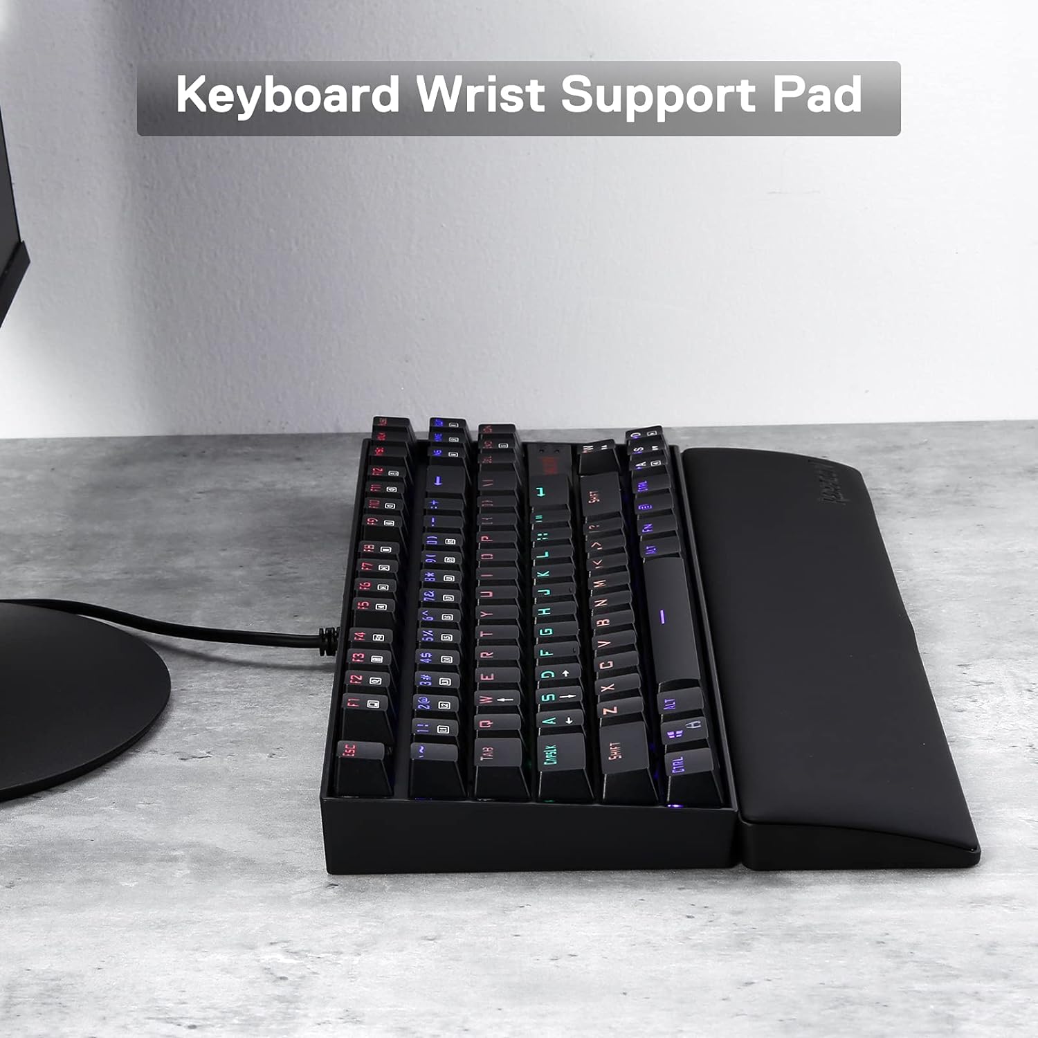 Redragon P036 Meteor m Computer Keyboard Wrist Rest Pad - Gameonjo