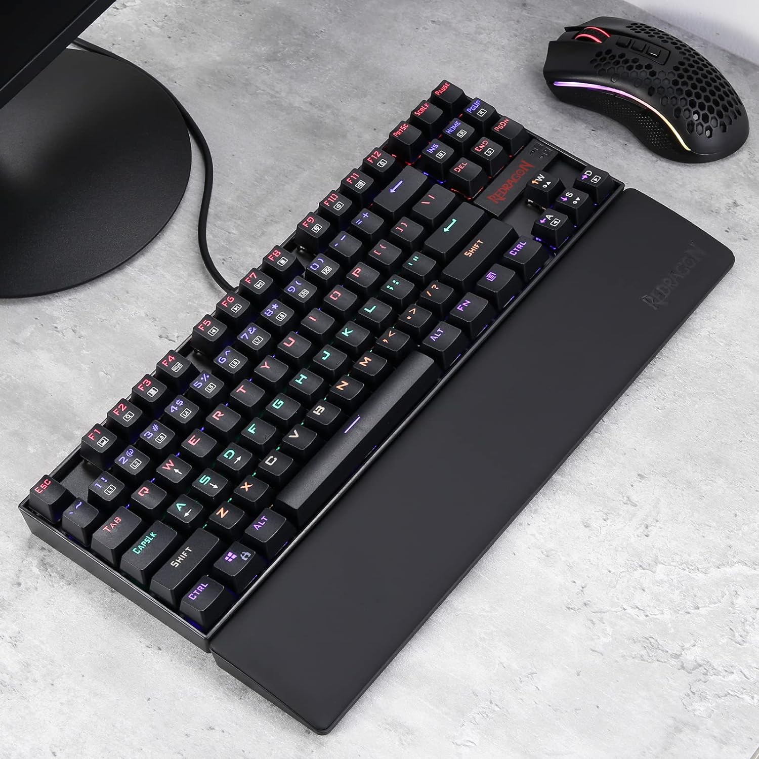 Redragon P036 Meteor m Computer Keyboard Wrist Rest Pad - Gameonjo