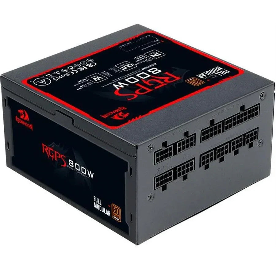 Redragon rgps gc-ps011 800w 80 plus bronze gaming pc power supply