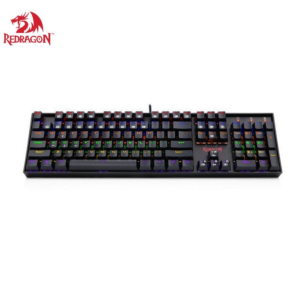 Redragon Vara K551-kr Gaming Keyboard, Red Switch - Gameonjo