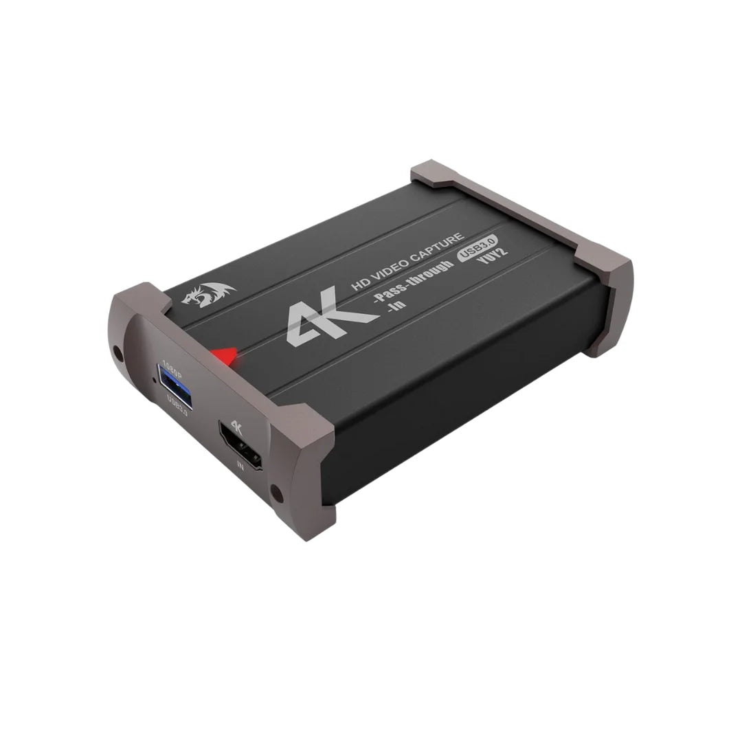 Redragon vc321 4k video capture card usb 3.0 1080p 60fps video capture - streaming