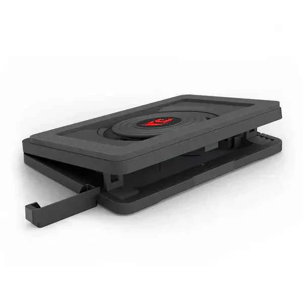 Redragon windseeker laptop cooler gcp512 - ultimate rgb turbo fan cooling solution - cooling stands