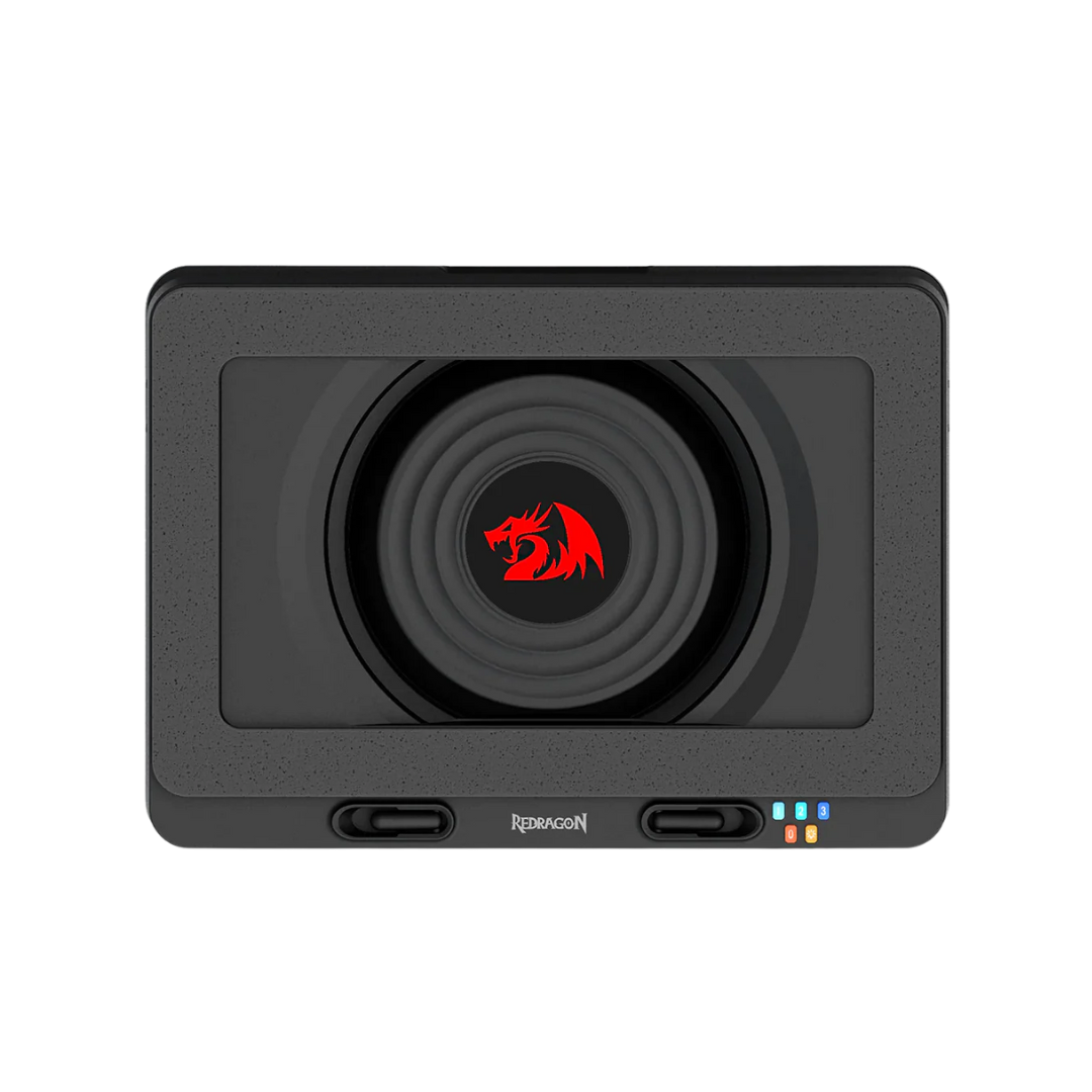 Redragon windseeker laptop cooler gcp512 - ultimate rgb turbo fan cooling solution - cooling stands