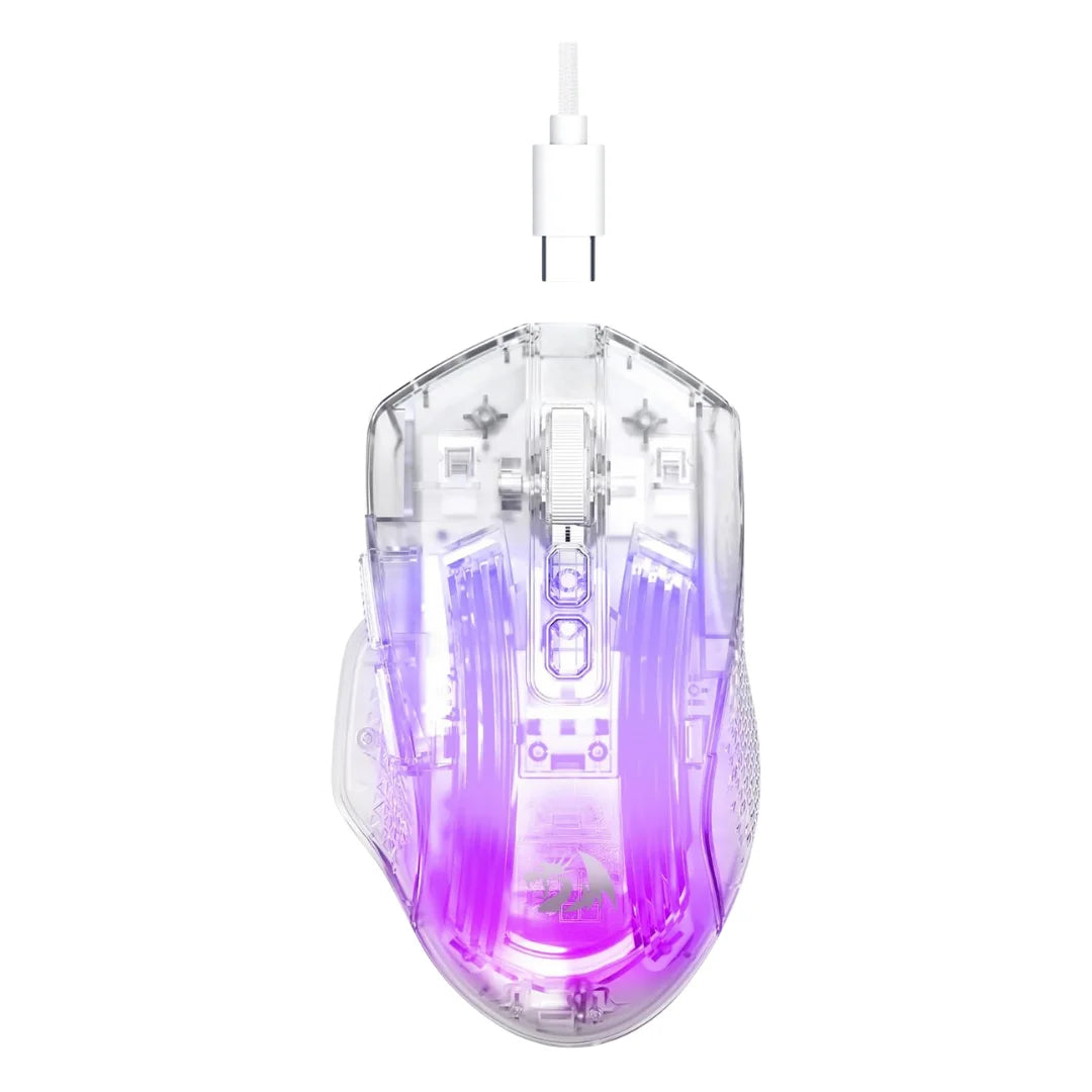 Redragon wired gaming mouse 24,000 dpi 7 programmable button 2 side buttons - mouse