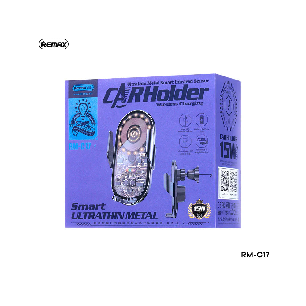 Remax Rm-c17 15w Wireless Charging Car Holder