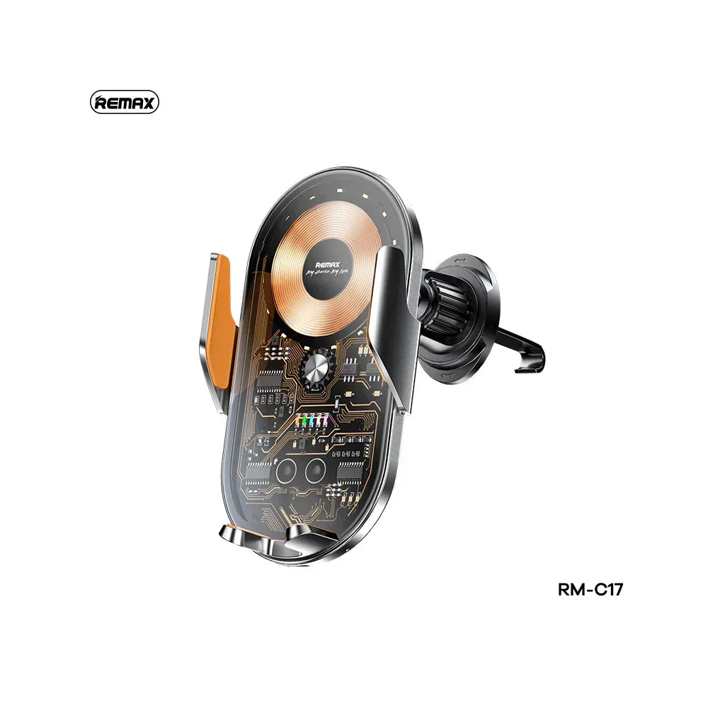 Remax rm-c17 15w wireless charging car holder - cables&charges