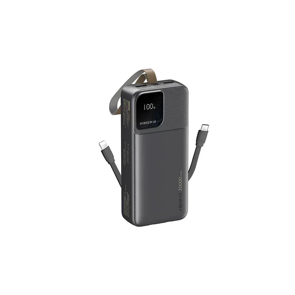 Remax rpp-659 2.4a 30000mah cabled power bank - cables&charges