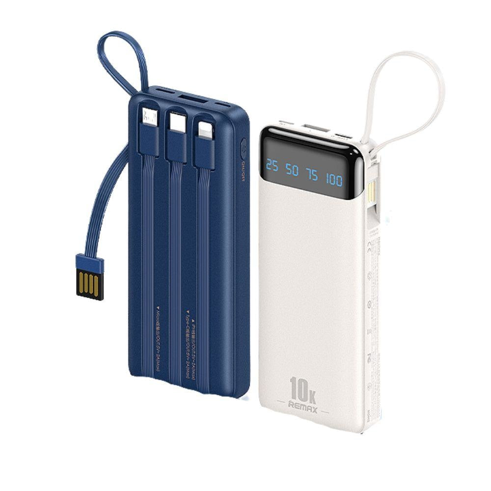 Remax Rpp-86 Jans Ii Series 2a Cabled Power Bank - Gameonjo
