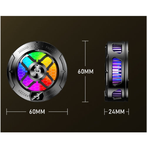 Remax Rt-f7i Series Clamp Phone Cooler Black - Gameonjo