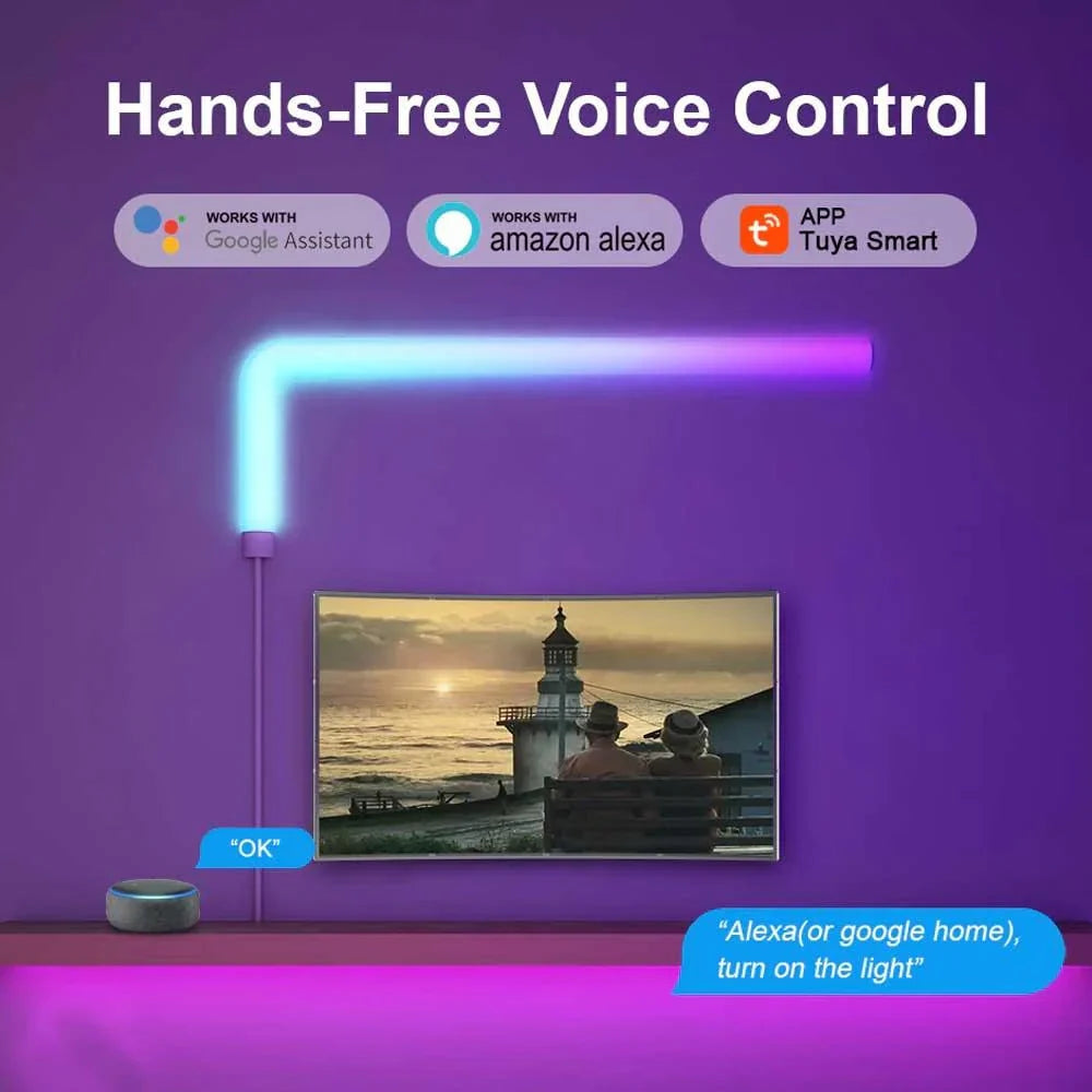 Rgbic Led Smart Wall Lamp Light