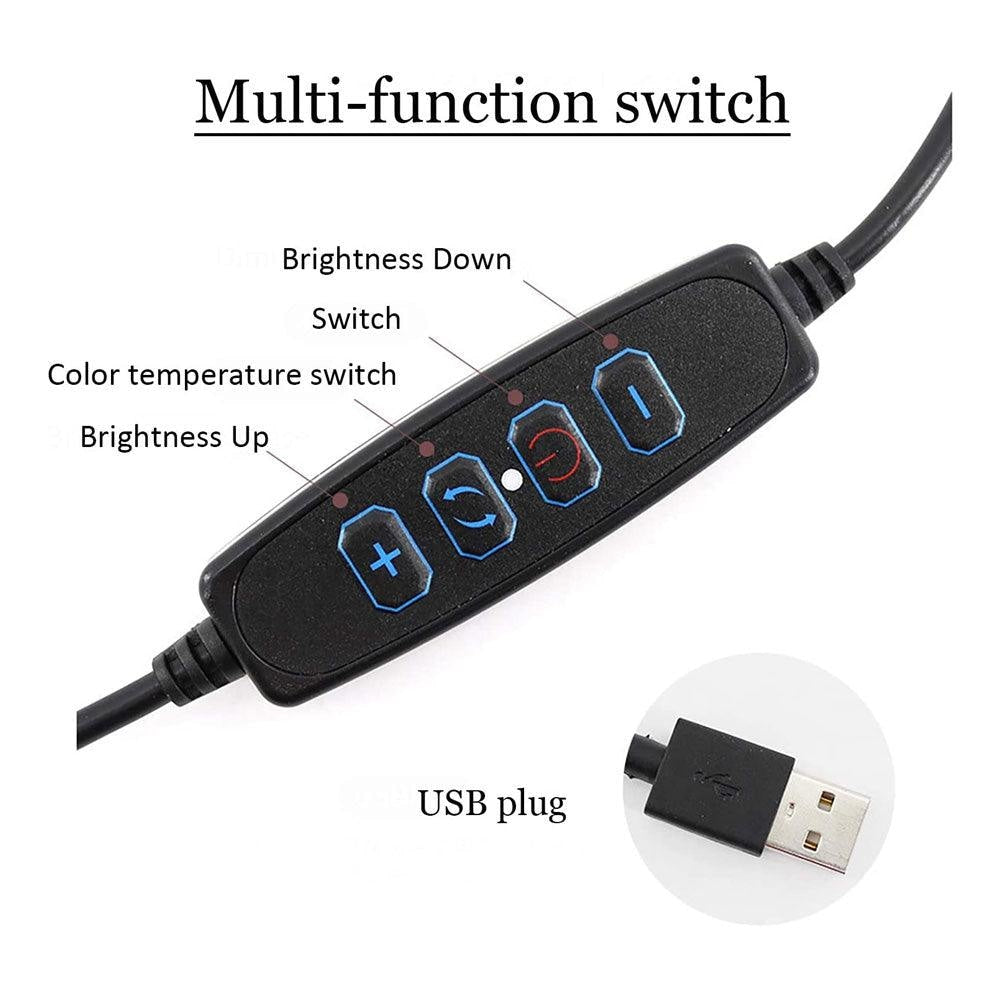 Ring Light 26cm with Tripod for Multiple Uses - Gameonjo