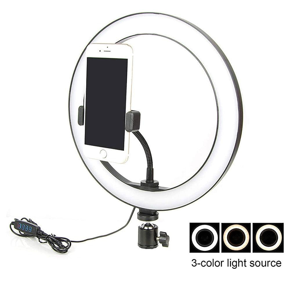 Ring Light 26cm with Tripod for Multiple Uses - Gameonjo