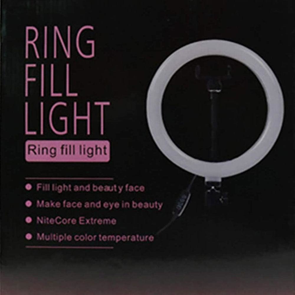 Ring Light 26cm with Tripod for Multiple Uses - Gameonjo