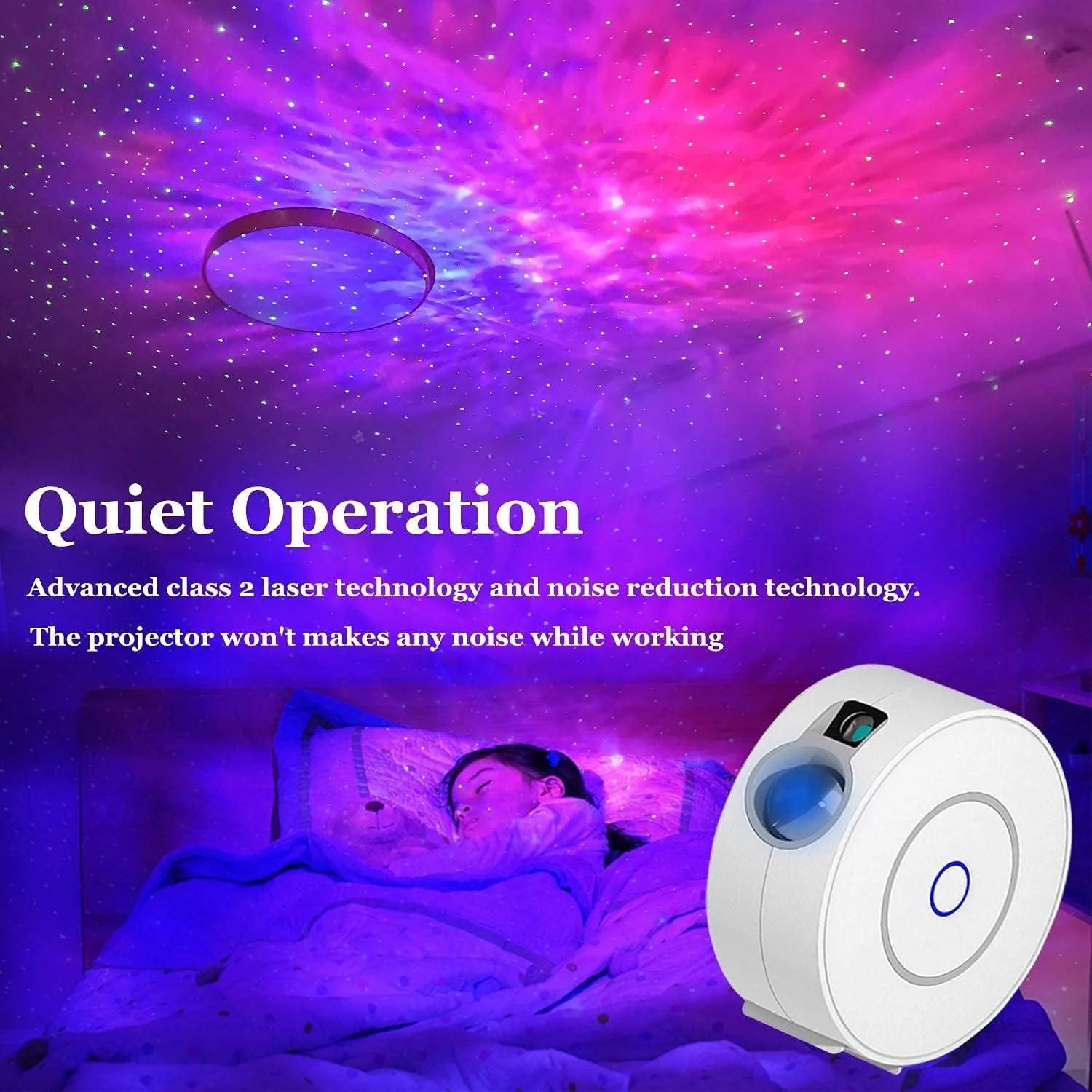 Smart galaxy projector compatible with alexa & google home - lightning | projectors