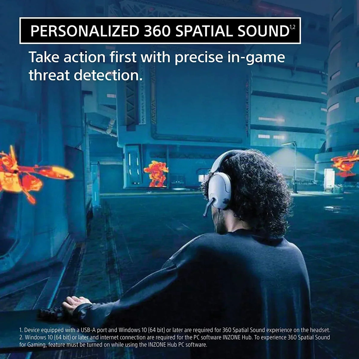 Sony inzone h3 wired gaming headset - playstation headsets & accessories