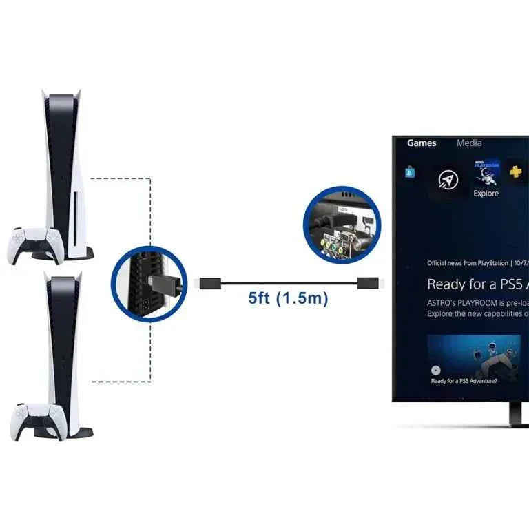 Sony ps5 hdmi 2.1 cable – official product & original - cable