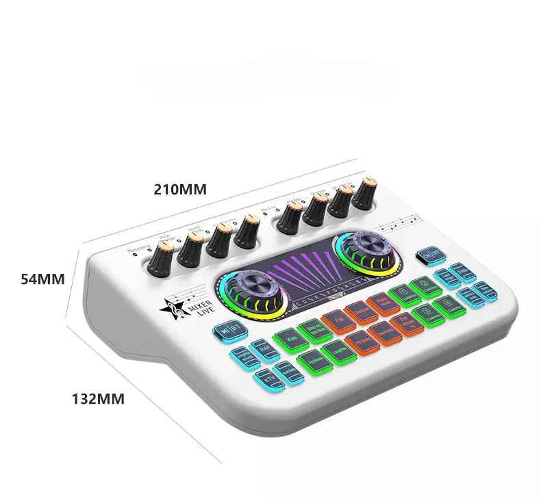 Sound Card English Cross-border X3 Sound Card Special Effects Live Recording