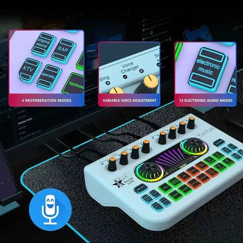 Sound card x3 special effects for cross-border live recording - streaming