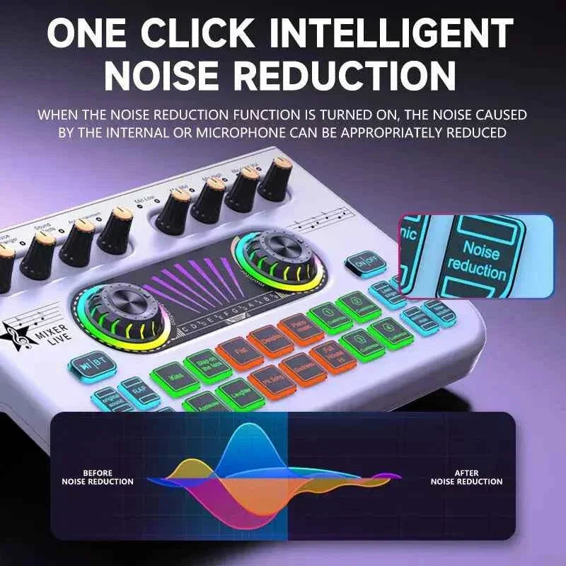 Sound card x3 special effects for cross-border live recording - streaming