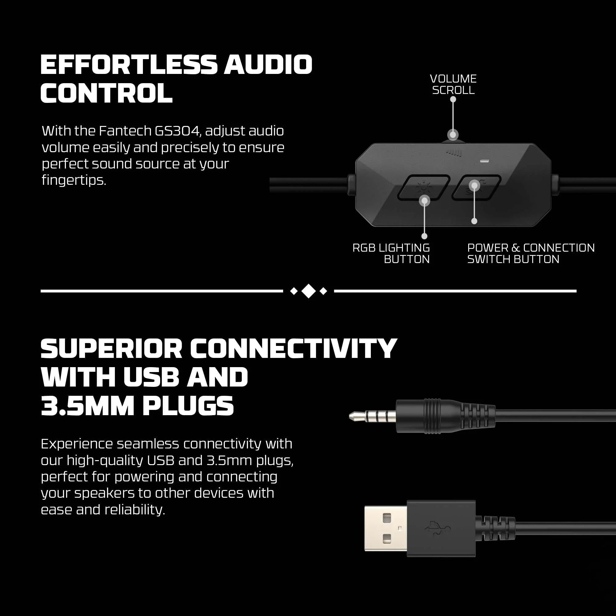 Fantech groove gs304 dual mode gaming speaker - audio | speakers