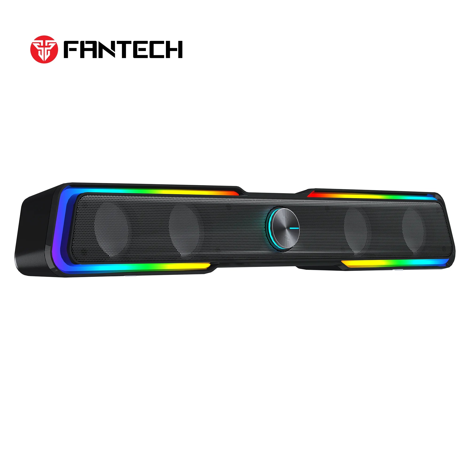 Fantech gs305 bluetooth gaming speaker with dual mode rgb lighting soundbar - audio | speakersf