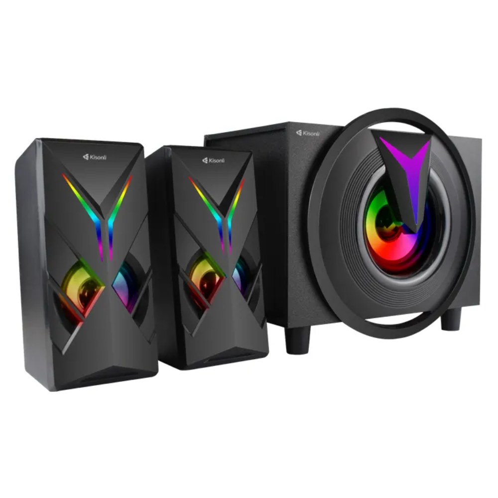 Kisonli tm-1000u speakers - creative 2.1 home theater acoustic energy speakers - audio | speakers
