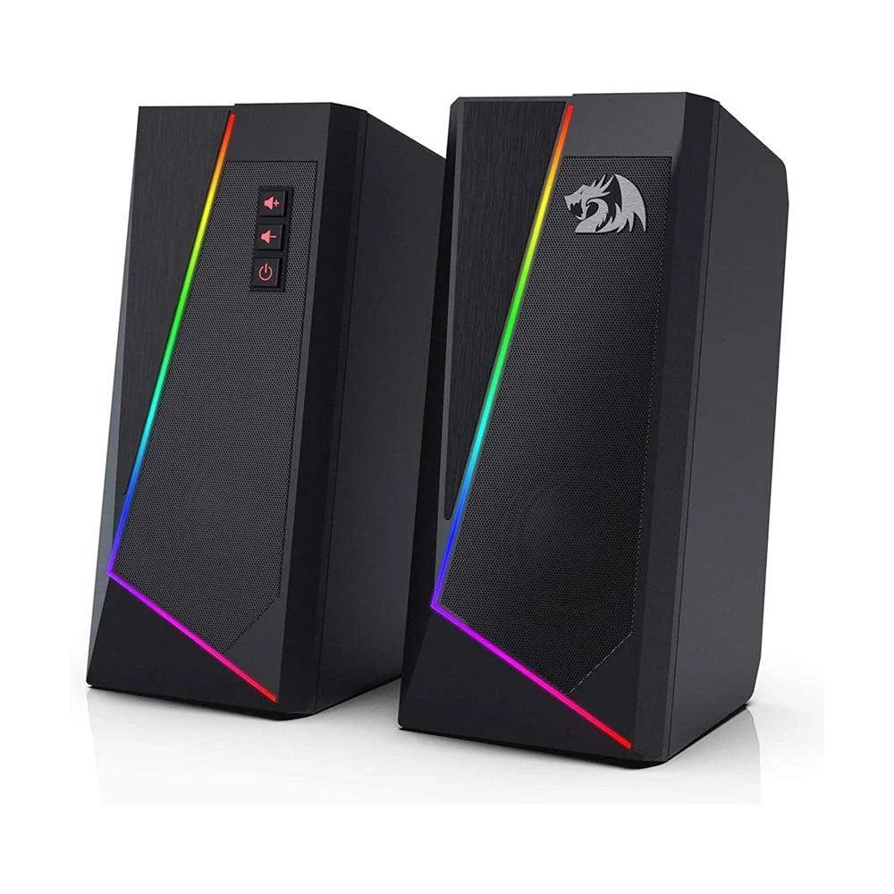 Redragon anvil gs520 rgb speakers for immersive desktop audio - audio | speakers