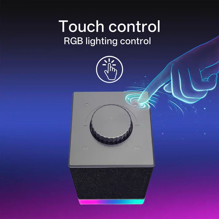 Redragon gs517 glyph pc gaming speaker with bluetooth & usb connectivity - audio | speakers