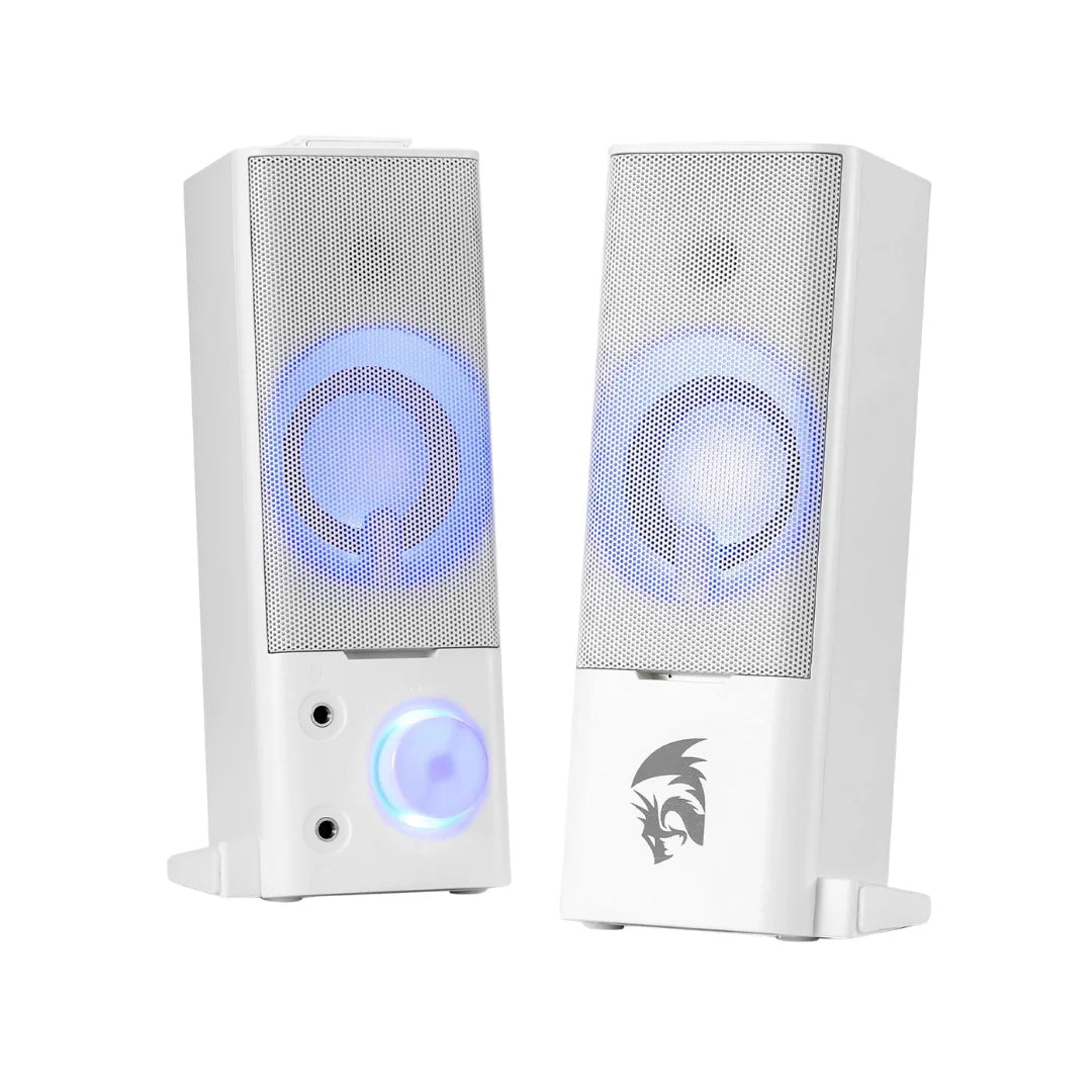 Redragon gs550 pc gaming speakers 2.0 channel desktop - audio | speakers